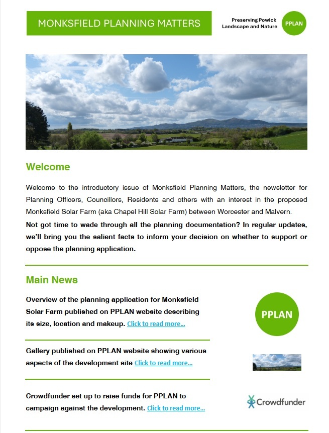 PPLAN Newsletter